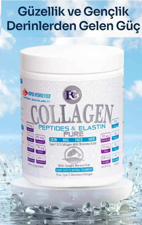 BEAUTYGLOW Collagen Peptides & Elastin–Fish Collagen